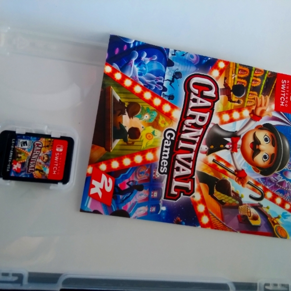 Carnival switch game with case